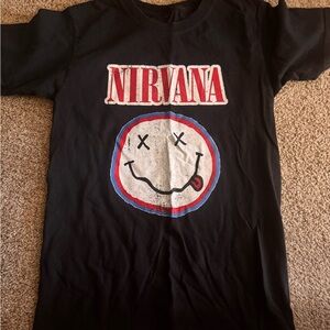 Nirvana Black Kids T-Shirt youth med